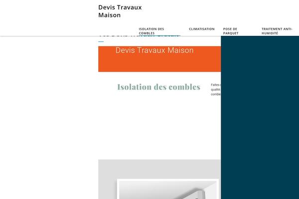 Integral theme site design template sample