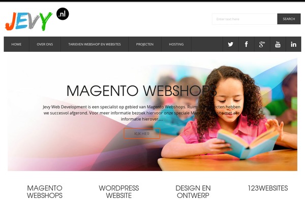jevy.nl site used Zakelijk