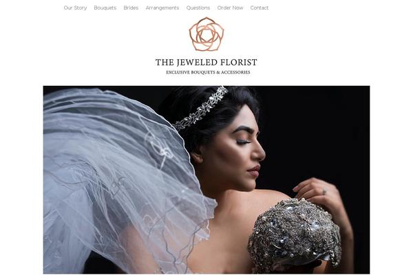 Tesseract theme site design template sample