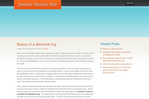 Coaster theme site design template sample