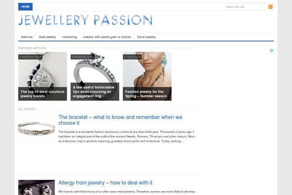 Iconic One theme site design template sample