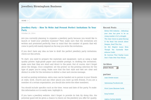 Arb theme site design template sample