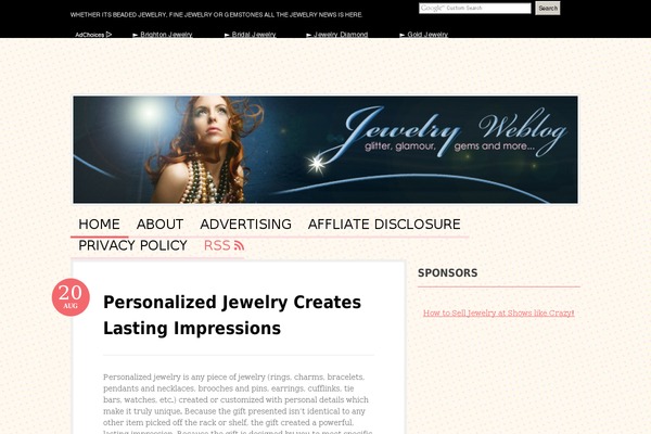 Bueno theme site design template sample