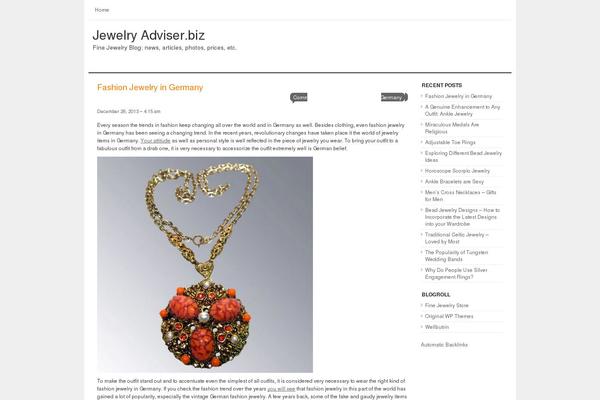 jewelryadviser.biz site used Corporate