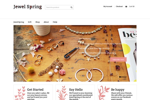 Breeze theme site design template sample