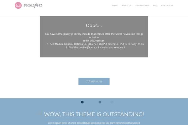 Site using Transfers-plugin plugin