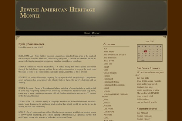 Site using Blogger plugin