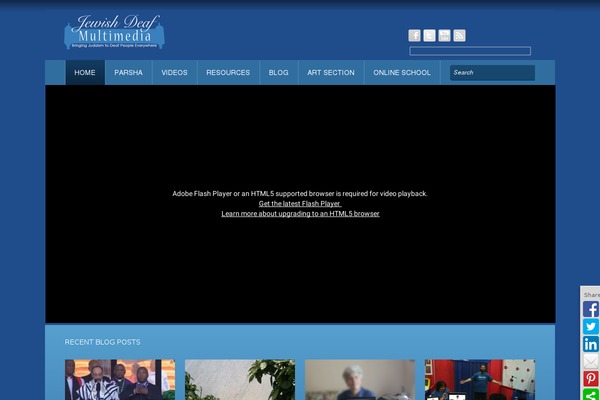 Site using Flickr Thumbnails Photostream plugin