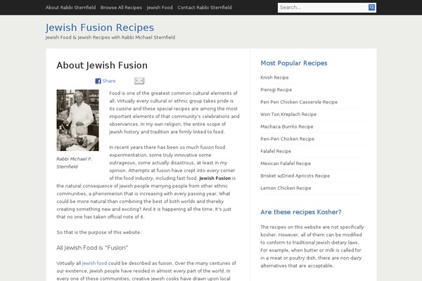 Infinity theme site design template sample