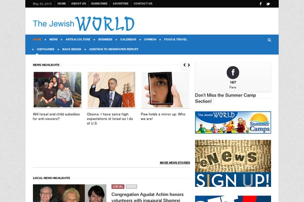 Supreme theme site design template sample