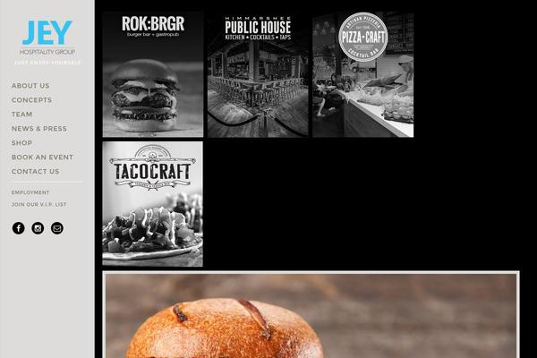 Webdiner theme site design template sample