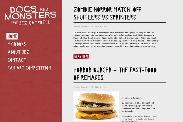 jezcampbell.com site used Jez