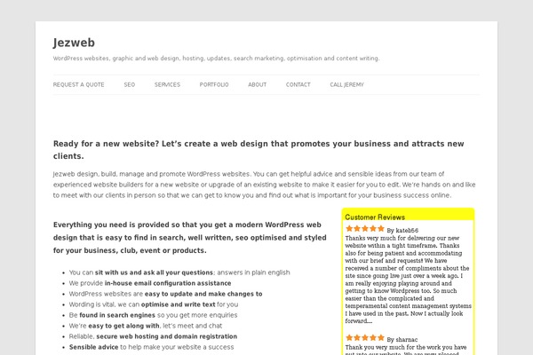 Site using Elementor-extras plugin