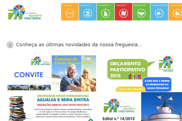 Site using Crumina-page-slider plugin