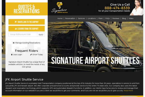 jfkairportshuttleservice.com site used Airportshuttle