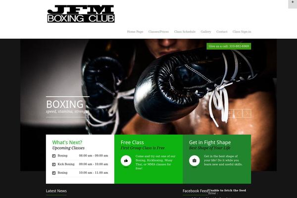GymBase theme site design template sample