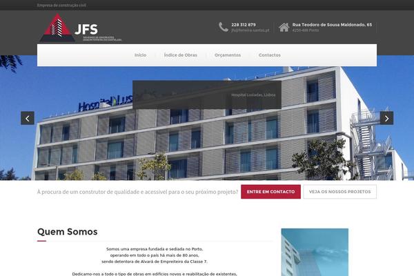 BuildPress theme site design template sample