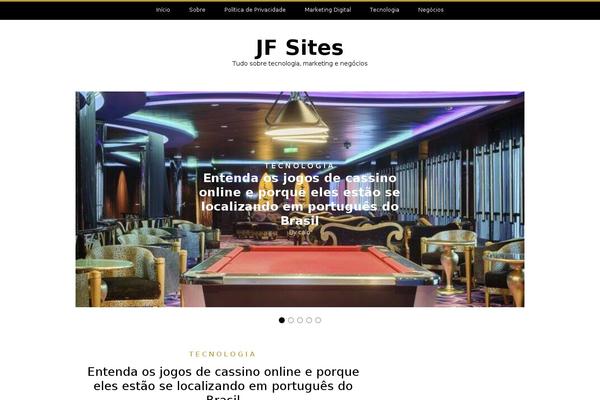 Writee theme site design template sample