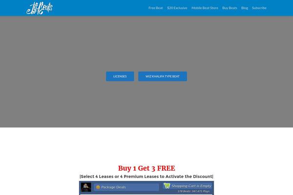 Zerif Pro theme site design template sample