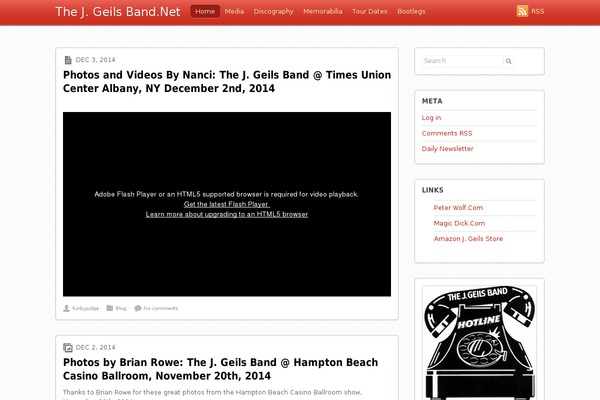 Postline theme site design template sample