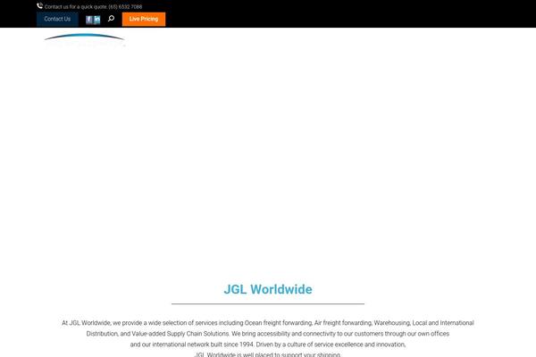 The7 theme site design template sample