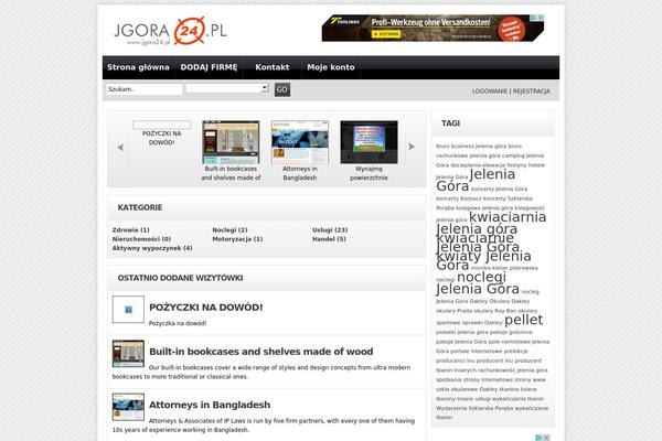 Directorypress theme site design template sample