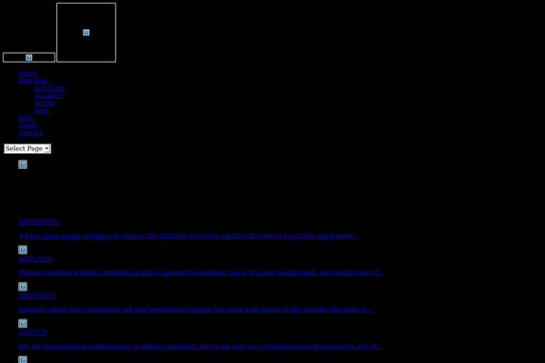 Purity theme site design template sample