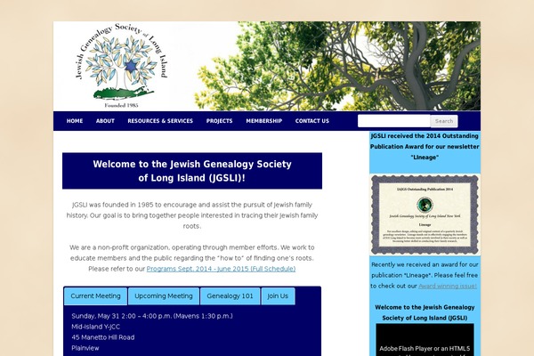 Twentytwelve-child theme site design template sample