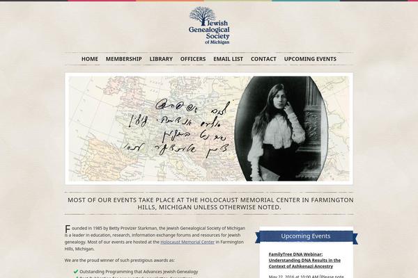 PaperCore theme site design template sample
