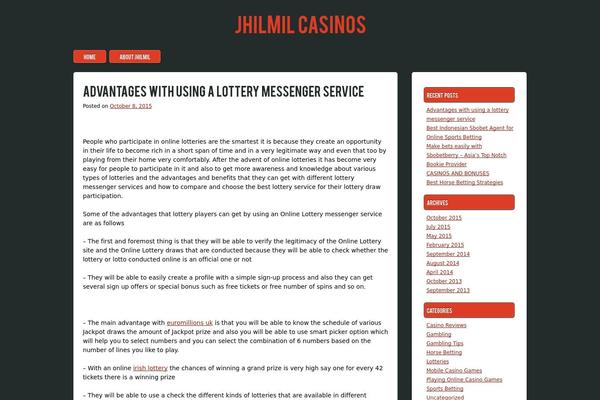 jhilmiljain.com site used Aplos
