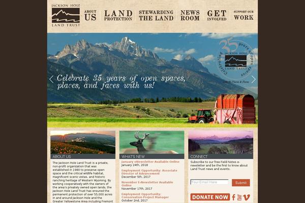 jhlandtrust.org site used Jh_land_trust