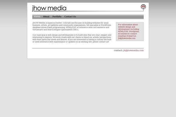 jhow theme websites examples