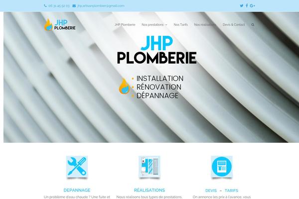 Total theme site design template sample