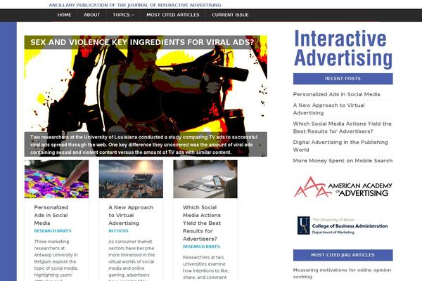 Site using TemplatesNext ToolKit plugin