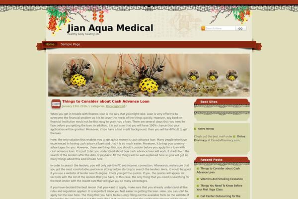 Site using AVH Extended Categories Widgets plugin