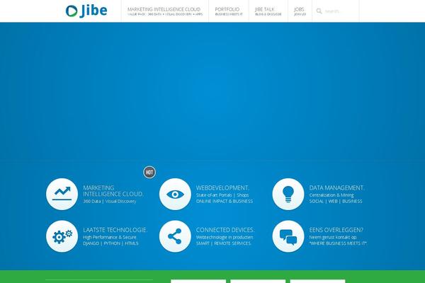 Infinite theme site design template sample