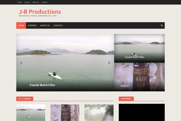 Awaken theme site design template sample