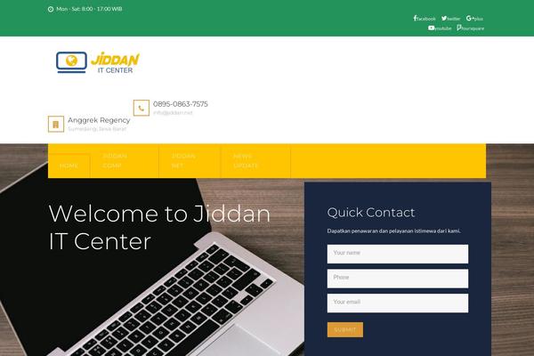Structure theme site design template sample