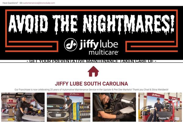 jiffylubesoutheast.com site used Jiffylubesoutheast