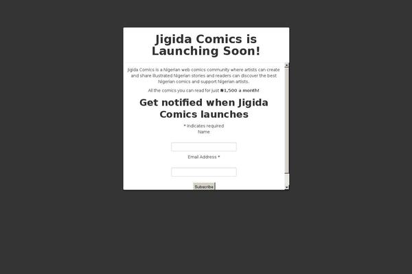 Site using Ultimate Maintenance Mode plugin