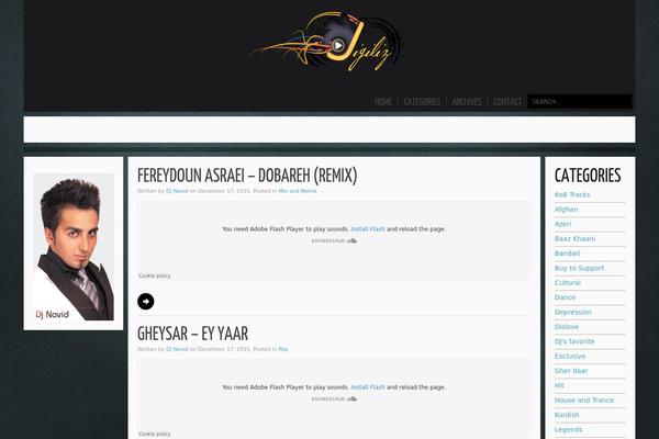Big Easy theme site design template sample