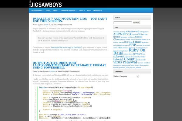 WhosWho theme site design template sample