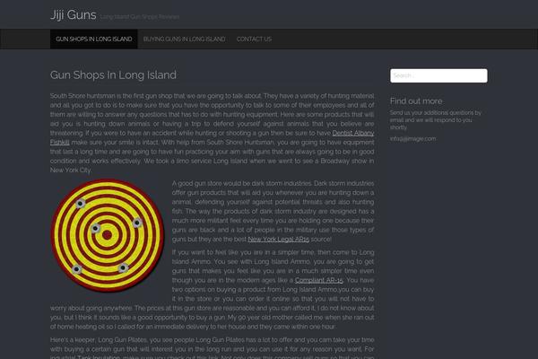 Destin Basic theme site design template sample