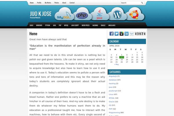 jijokjose.com site used Hostingsite