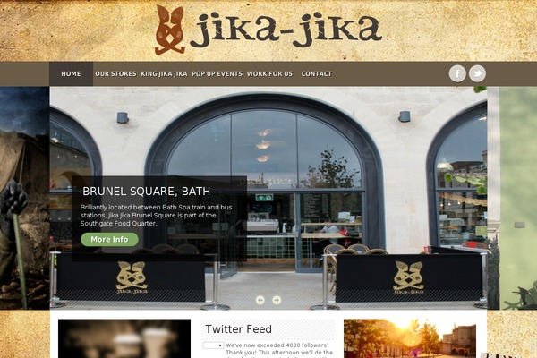 Fine-food theme site design template sample