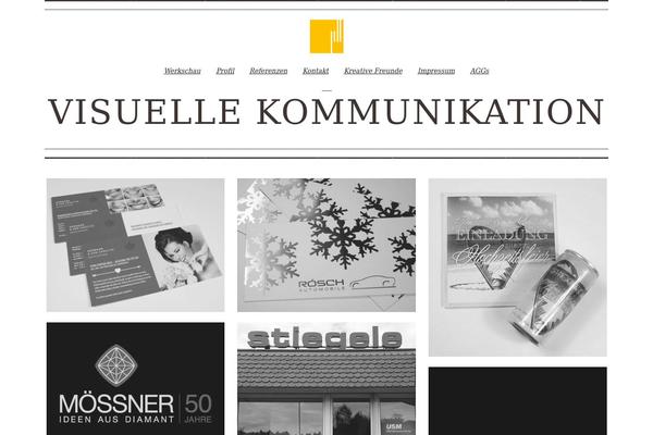 Skoll theme site design template sample