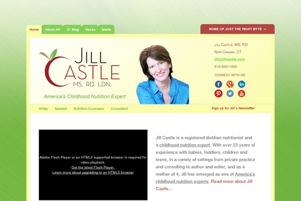 Lander theme site design template sample