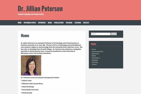Solon theme site design template sample