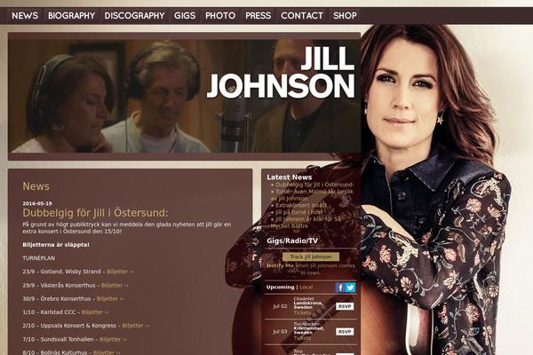 Site using Cool Timeline plugin