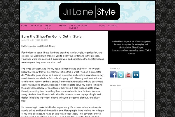 Thesis 1.8 theme site design template sample